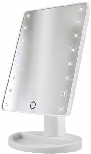 Kosmeettinen peili LED-valolla, 1 kpl