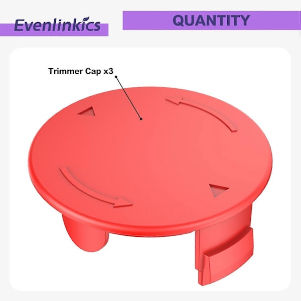 4 stk. Erstatningsspoledeksel for Bosch ART 30-36 LI/24/27/30, 1600A00X61/1600A00DU0/F016L72438