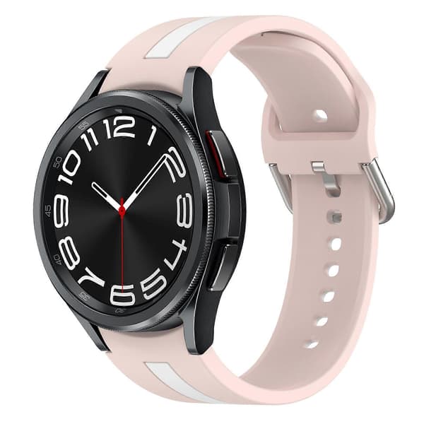 Silikonrem til Samsung Galaxy Watch 6 Classic 47mm Pink