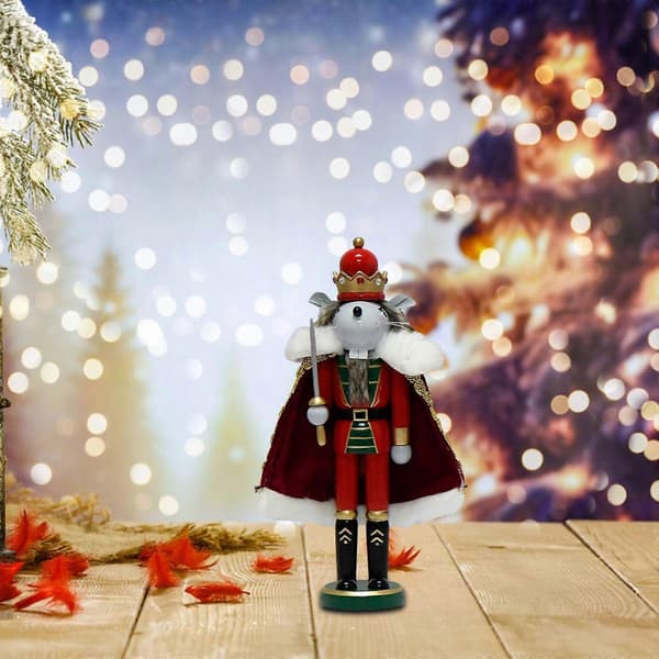 Nutcracker Mouse King Tabletop Figurine Statue Nutcracker Figure