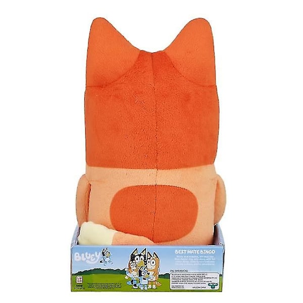 Bluey Bedste Ven Bingo Ekstra Stor 18 Tommer Plys Officiel Samlefigur Knusbar Jumbo Blød Legetøj