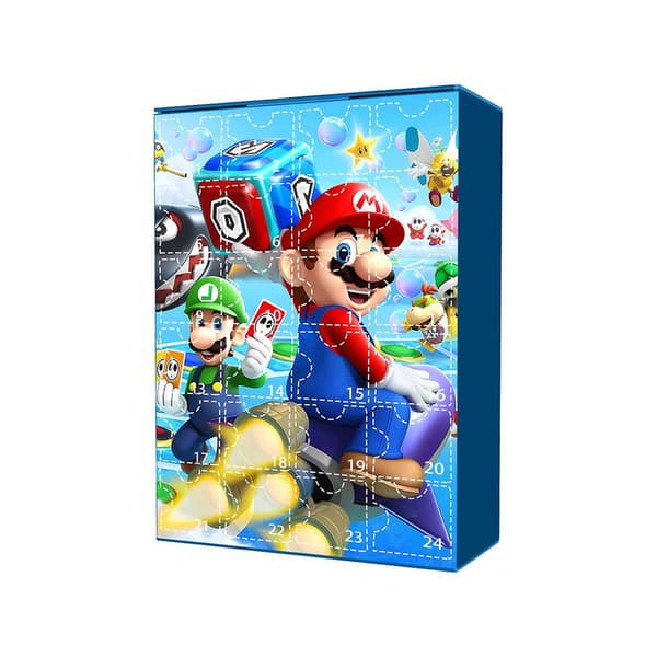 Super Mario Bros Julekalender Surprisebox 24 stk./sæt Jul