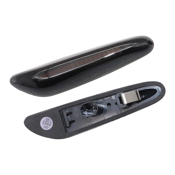 For 328i E90 E91 E92 E93 E46 E60 Sotede LED Sidemarkeringslys Sekvensiell Blinklys Lampe 2STK
