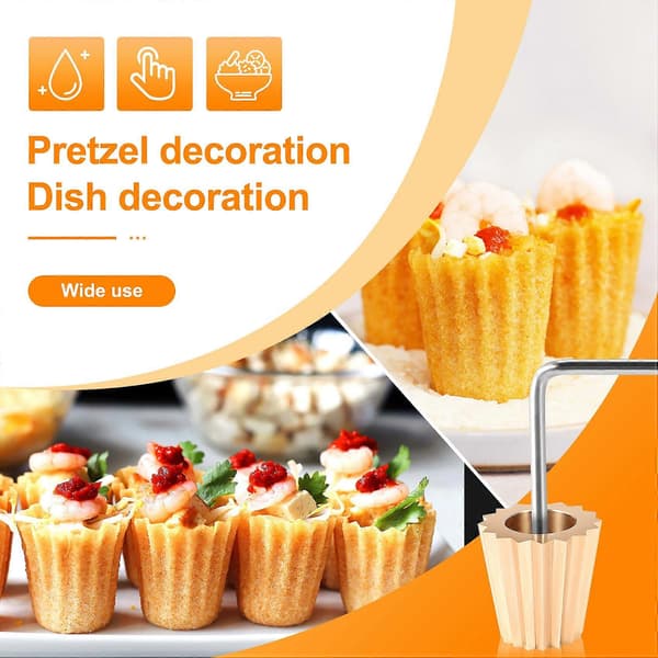 Malaysisk Pie Tee Maker for Baking Egg Tart Mold Kjøkken Bakeware Pie Maker