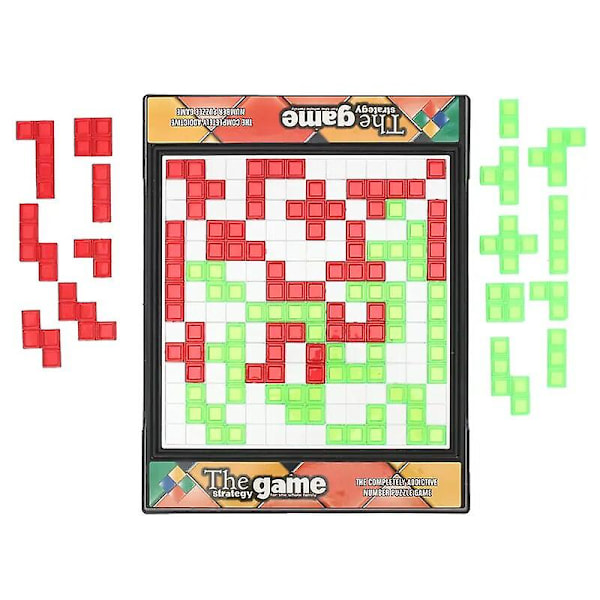 Strategispelet Blokus Brädspel Pedagogiska Leksaker Fyrkanter Spel Lätt Att Spela För Barn Serie Inomhusspel