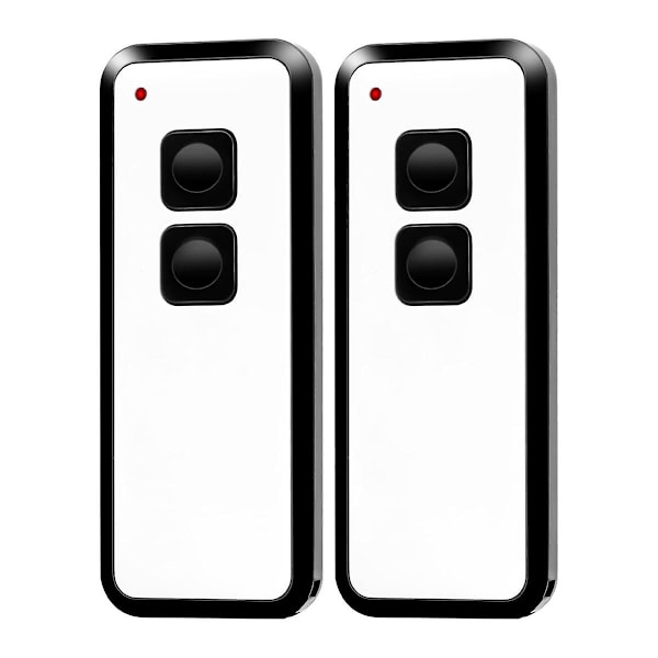 433,92 MHz Garagedörrfjärrkontroll, för NOVOTRON 502 MAX43-2, MINI-, Garagedörröppnare 2-pack