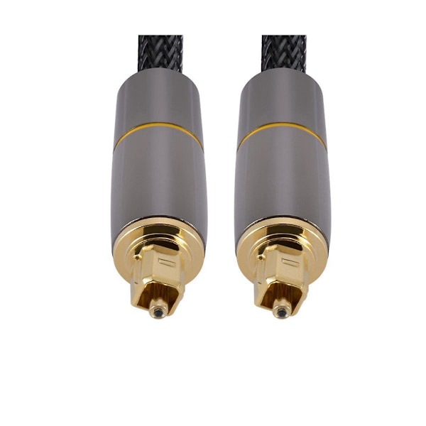 Optisk lydkabel Digital optisk fiberkabel Toslink 1M SPDIF Koaksialkabel for forsterkere spiller