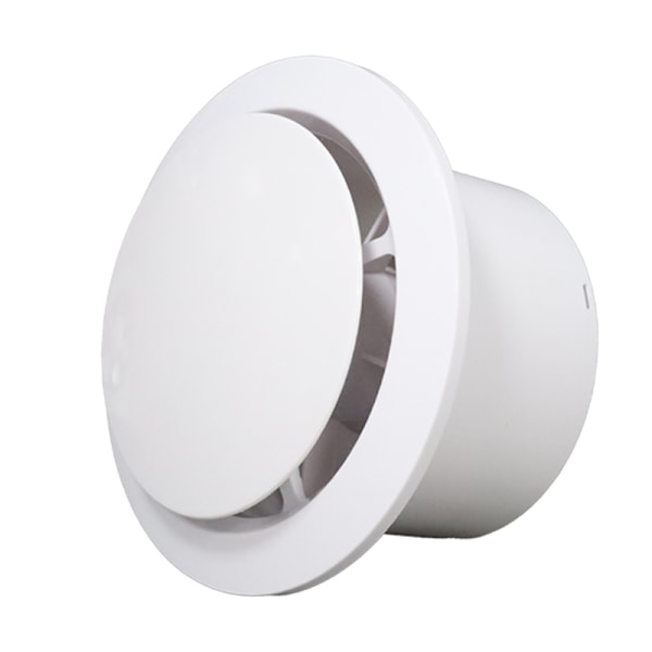 100mm Luftutsug 130m³/h 20w, Med Backventil Högt Luftflöde, Energieffektiv, För Badrum, Kök, Toaletter, Växthus, Te