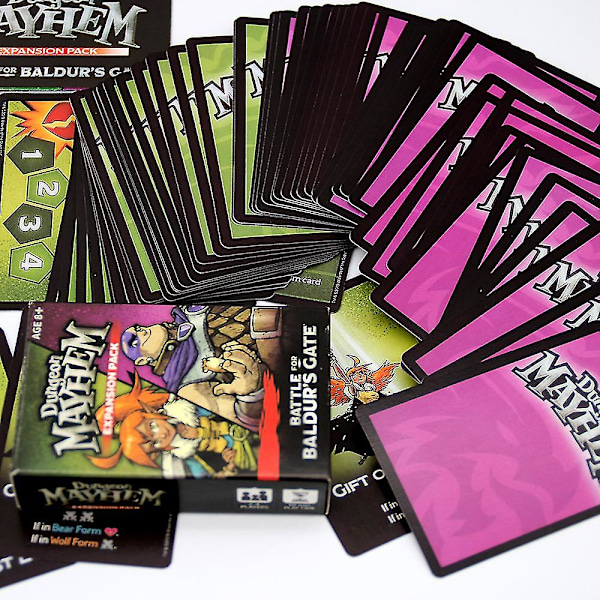 Bordspelet Dungeon Mayhem Dungeons Of Chaos Full English Monster Madness Strategispel