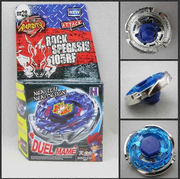 Metal Fusion Beyblade BB28 4D System Set Inklusive Launcher och Grepp