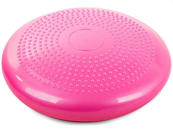 Balanskudde med pump, rosa
