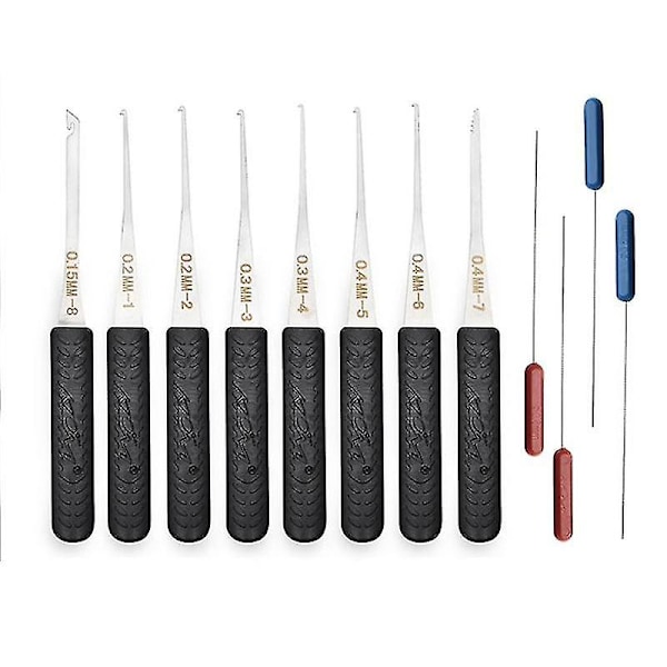 Brocken Nyckelutdragare Kit Verktyg - Skräp Extractor 12-delar