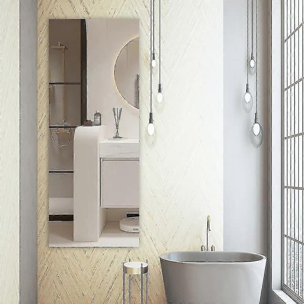 Self-adhesive mirror 40 x 122 cm Flexible self-adhesive mirror