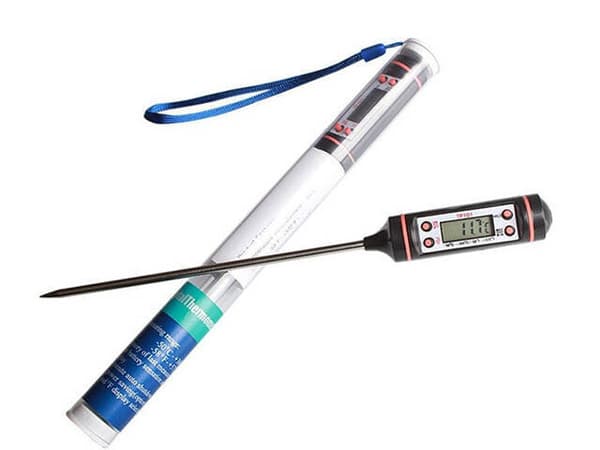 Digitalt LCD køkkentermometer