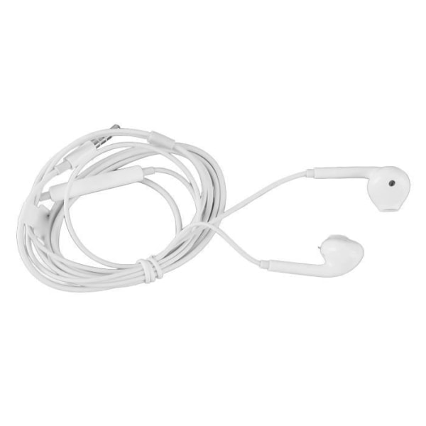 Hodetelefoner med ledning 3,5 mm kablede hodetelefoner med støyreduksjon og kraftig bass innebygd mikrofon, kassettsound