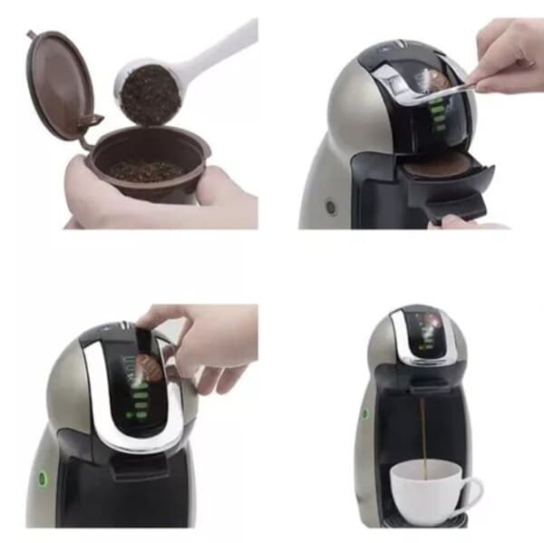 Dolce Gusto genanvendelige kaffekapsler, 6 stk.