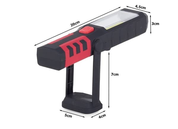 Værkstedslampe 3 i 1 LED-nødlampe