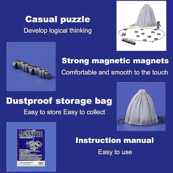 2025 Cluster Magneettinen Toimintalautapeli, Hauska magneettipeli pöydälle Sponge type