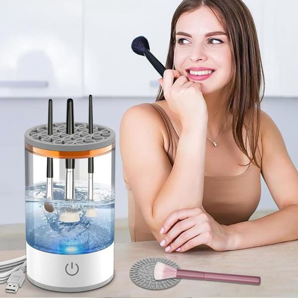 Automatisk vask og tørring af makeupbørster, Multifarvet
