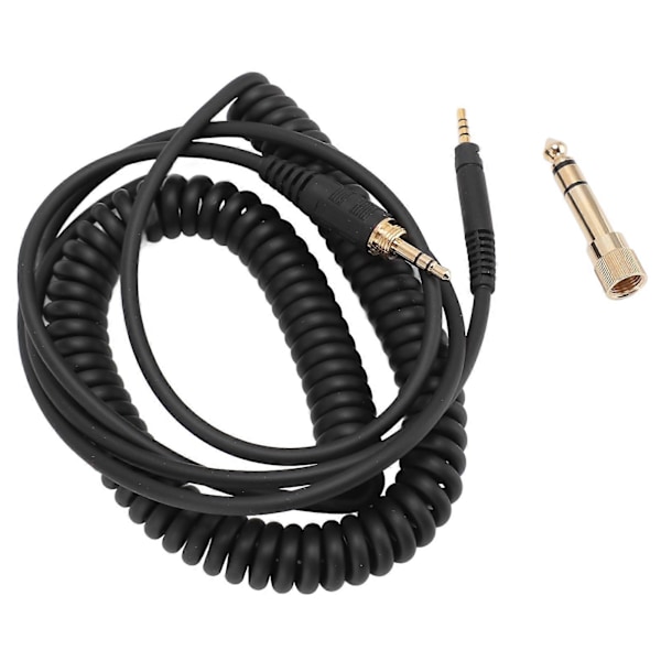 Spiralhodetelefonkabelutskifting Hodesettlydkabel for Sennheiser HD598 HD598Cs HD599 HD569 HD579 HD558 HD518