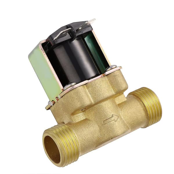 Elektromagnetisk Ventil 12 Volt Solenoidventil 12v Pneumatisk Ventil Solenoidventil Vann Luft Vannventil