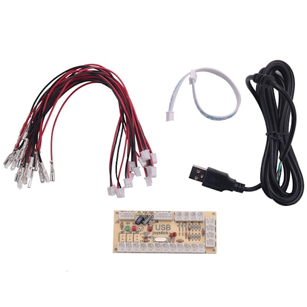 Nullforsinkelse Spill USB-koder PC til joystick for Mame & Retropie prosjektdeler