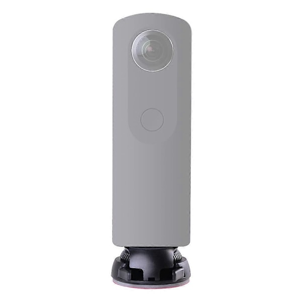 Nopea irrotuskiinnitys, mukaan lukien solki + tasainen ja kaareva pohja, liima-teipin vaihto Samsung Gear 360 -kameralle, Ricoh Theta S/SC/M15 ja urheilukäyttöön