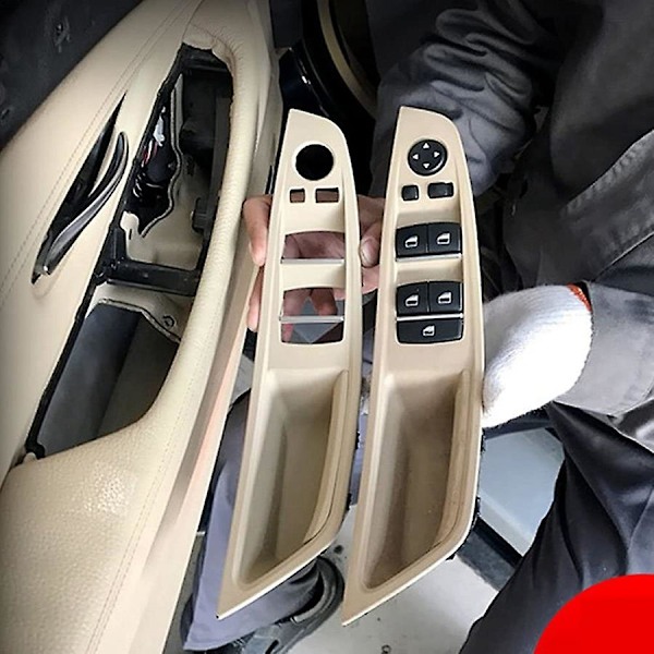 For- 5-sarjan F10 F11 520D 525D 530D 535I LHD auton sisäoven kahvan sovitin musta