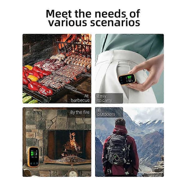Resbar karbonmonoksidvarsler Mini-campingteltalarm