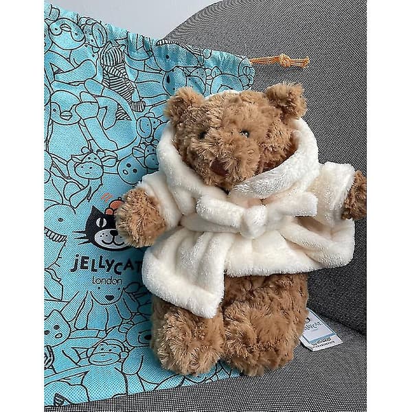 Kosedyr Bartholomew Bear Badekåpe MEDIUM - H26 X B12 CM