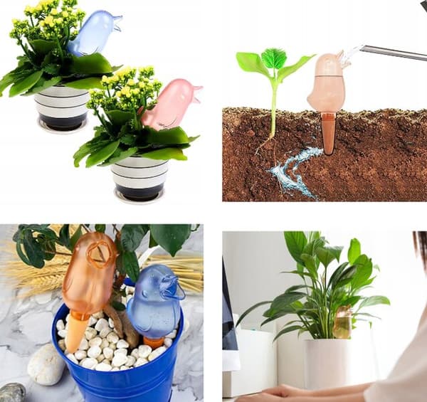 Plante potte luftfukter, 3 stk.