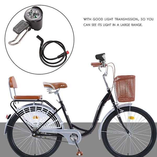 E-cykel LED Forlygte 6v 12v 24v 36v 48v 60v Cykellys Vandtæt Forlygte Vandafvisende