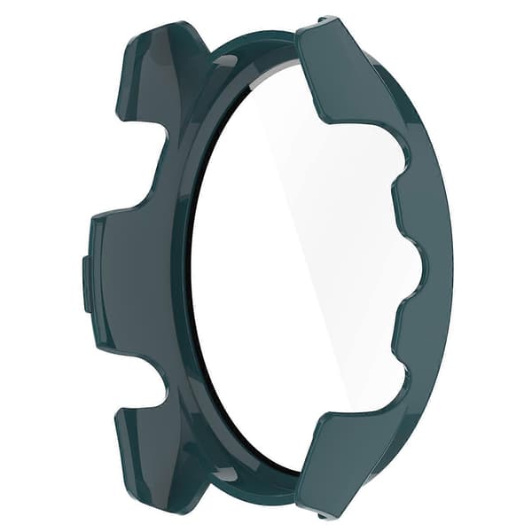 Garmin Forerunner 265 -älykellolle PC-kellokotelo karkaistulla lasisella näytönsuojalla - Musta