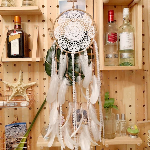 20 stycken metalldrömfångarringar, hoops, stål hantverk silverringar för hantverk, macrame och andra DIY-projekt