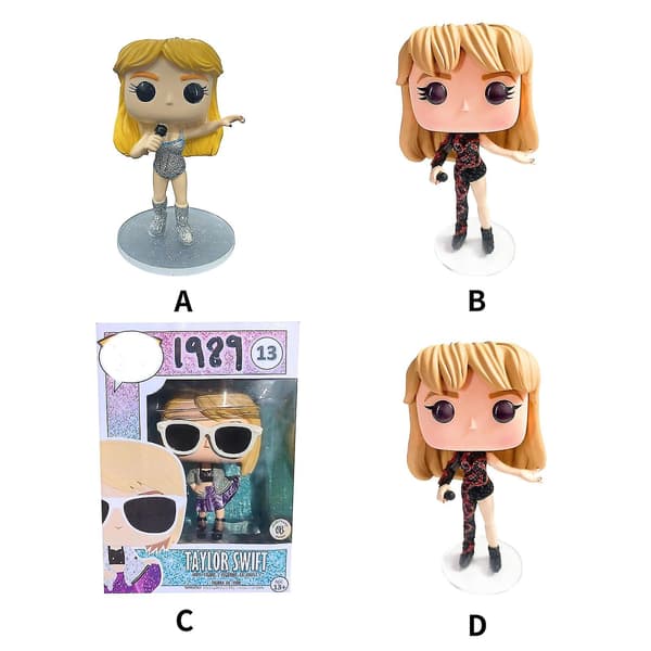 Taylor Samlerobjekt Vinyl Figur Swift Karakter Statue Samleobjekter Gaveidé Eras Legetøj til Fan