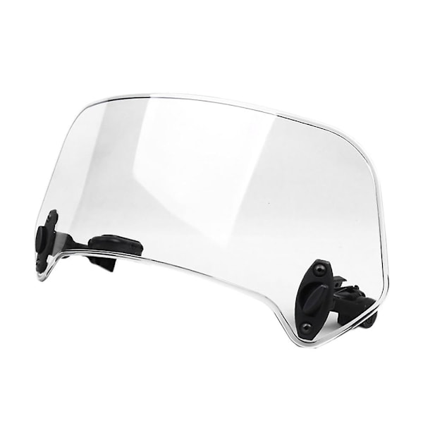 Transparent Färgad Universal Motorcykel Justerbar Vindruta Förlängning Vindruta Spoiler Luft Defl