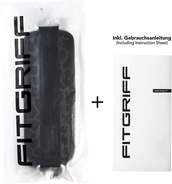 Fitgriff Polstrede Fodstropper - Ankelstropper Til Kabelmaskine