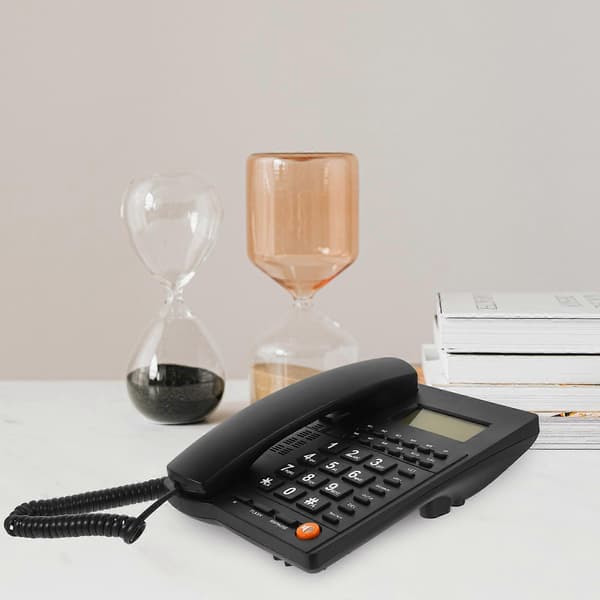 Bordstelefon Hjemmetelefon for eldre Fasttelefon med store knapper