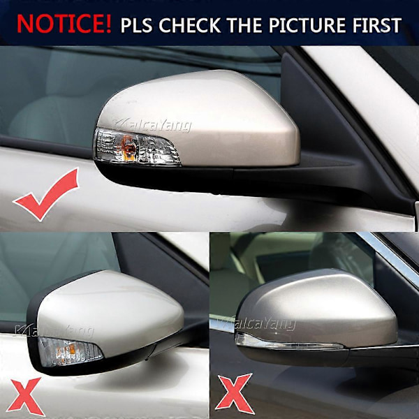 For Volvo C30 C70 S40 V40 V50 V70 S60 Dynamisk Blinklys LED Blinklys Sidespeil Blinklys Bil Lys Indikator Blinklys 2005--2009