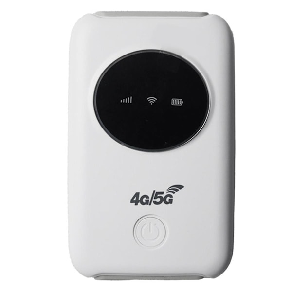 H808+ Mobil WiFi Router 4G Lte 150Mbps Bærbar Pocket Modem Mini Router med SIM-kort Slot Hotspot White