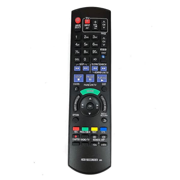 Fjernkontroll for Panasonic HDD DVD-opptaker
