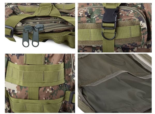 Tactical reppu TS-02, 35 l, vihreä