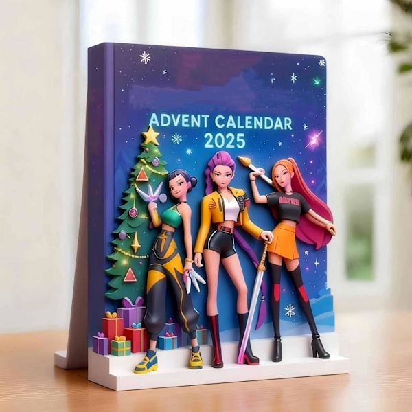 Julekalender, K-Pop Devil Hunter Julekalender, Julegave, til ba Witch Hunter Group Style 1