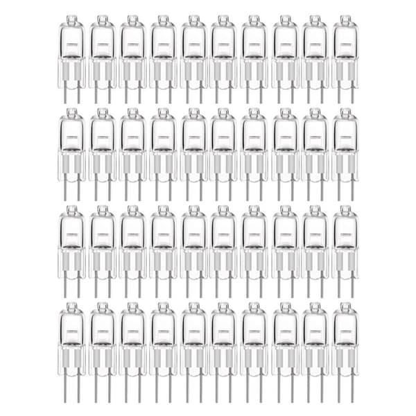 20-pack G4 10W 12V Halogenlampor - Varmvitt