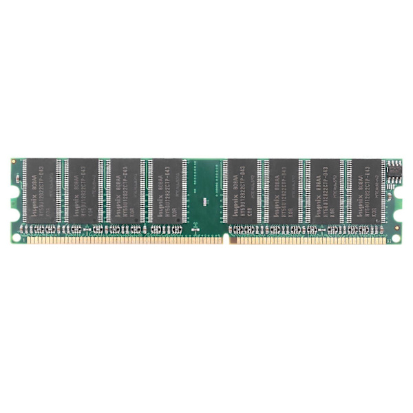 2X DDR 1GB PC Hukommelse Ram DDR1 Desktop PC3200 400MHz 184 Pin Non-ECC Computer Memoria Modul
