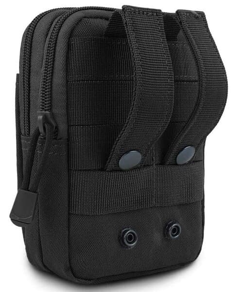 Herre bæltetaske, sort