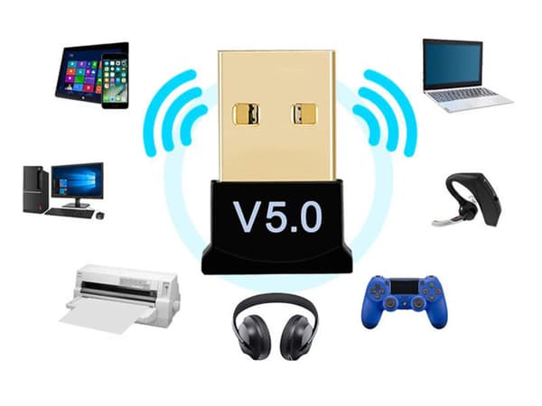 Bluetooth-adapter Perfee, USB 5.0