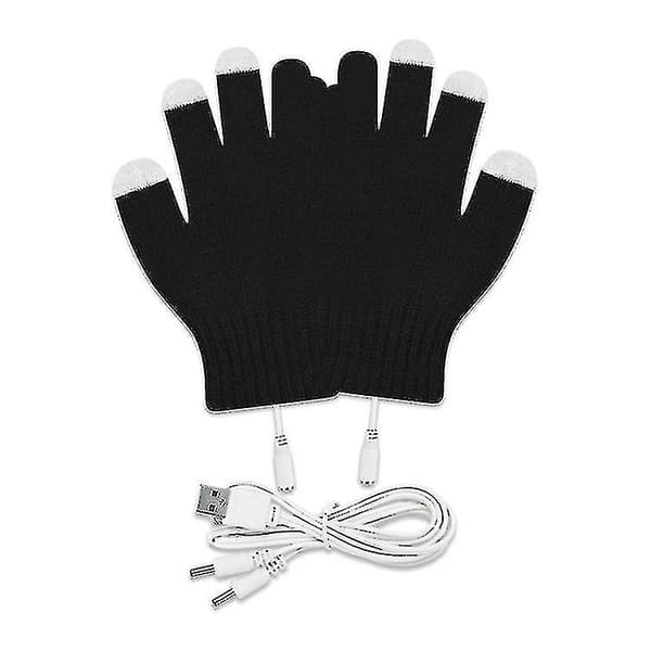 USB-pekskärmsvantar Varma Vantar Elektriska Vantar Elektriska Värmevantar Vinter Varma Touch