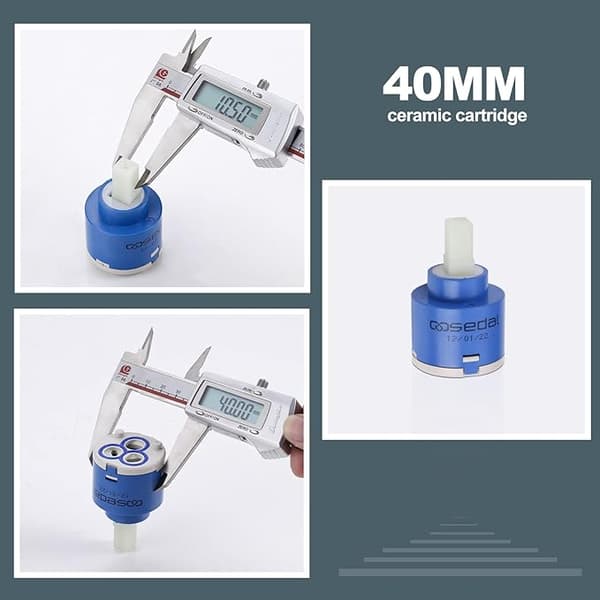 \"Sedal\" 40 mm keramisk kranpatron för byte av enspaksventil 40mm