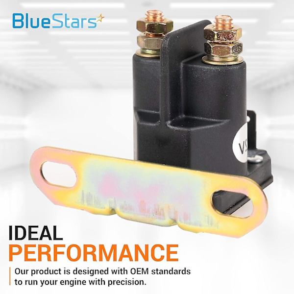862-1211-211-16 AM138068 Solenoidrelä 12V från BlueStars - Passar Trombetta John Deere Cub Cadet 725-04439 LA100 LA105 LA110 LA115 LA120 LA125